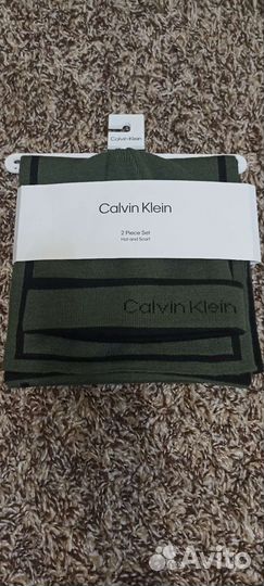 Шапка и шарф Calvin Klein новые оригинал