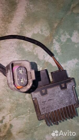 Блок управления вентилятором audi а4,в5