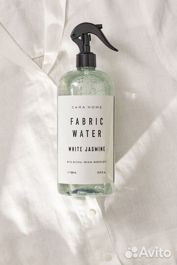 Спрей Zara Home для одежды White Jasmine новые