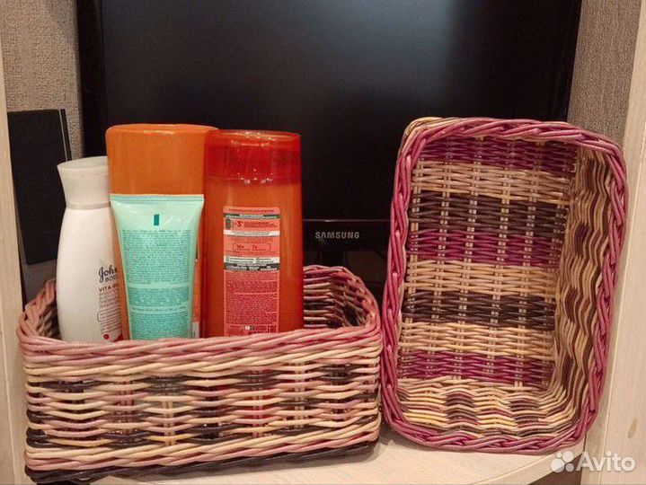 Корзинка плетенная для хранения