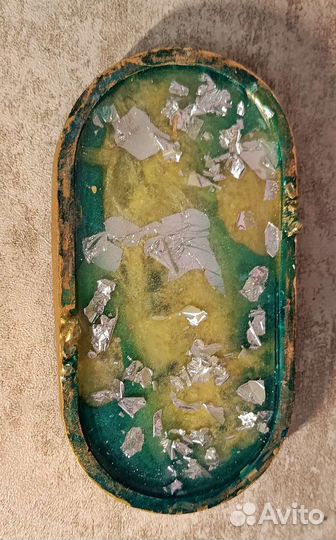 Подставка ручной работы из эпоксидной смолы