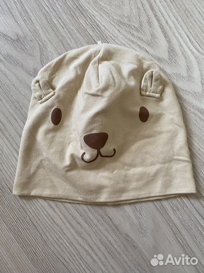 Шапка для мальчика 0-12 месяцев