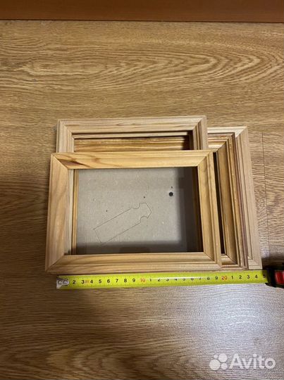 Рамки для картин и фото деревянные