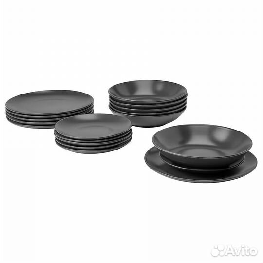 Fargklar IKEA сервиз 18 предметов