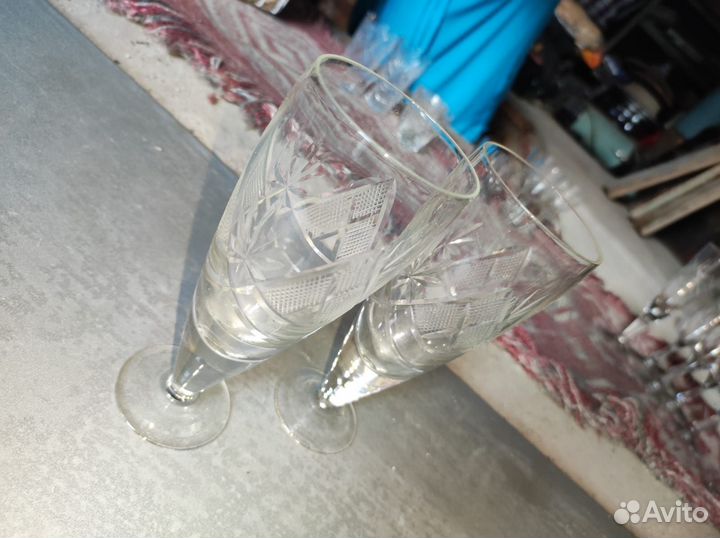 Фужеры 60 готов. Хрусталь