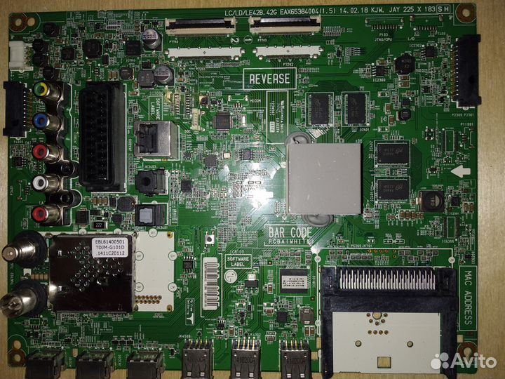 TV LG 42LB570U; 42LB671V; 42LB652U #