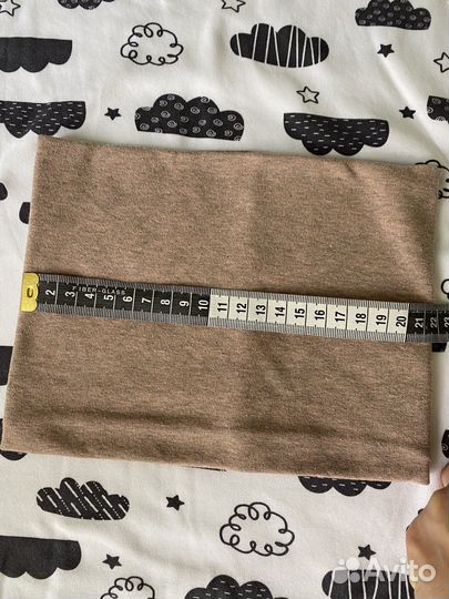 Комплект шапка-бини и снуд для девочки