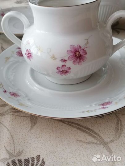 Чайный сервиз фарфор гдр