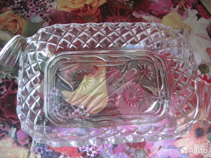 Салатницы хрустальные за 3шт