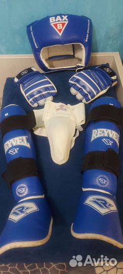 Сумка+защита для единоборств самбо, кикбоксинг