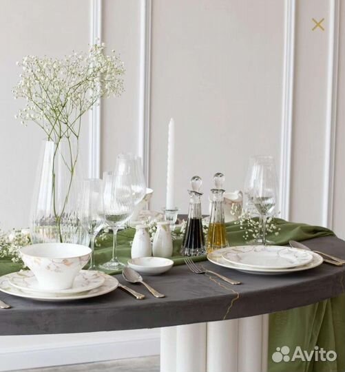Столовый сервиз новый