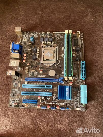 Материнская плата с процессором intel core i5 750