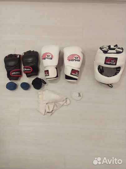 Боксерские перчатки 12 oz кожа