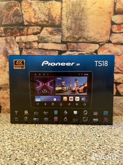 Android магнитола 6+128Gb Pioneer UP TS18 10-дюймо