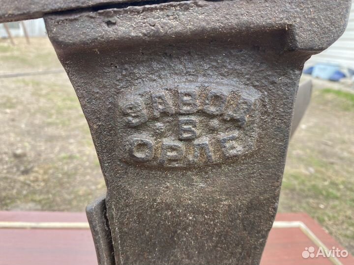 Конский плуг оригинал «завод в Орле»