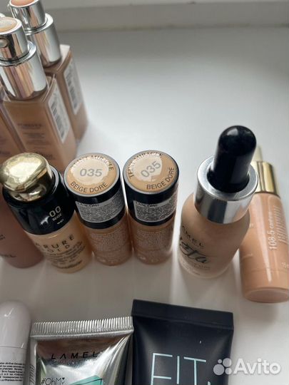 Крем тональный Chanel,Shiseido,Dior,Lancome