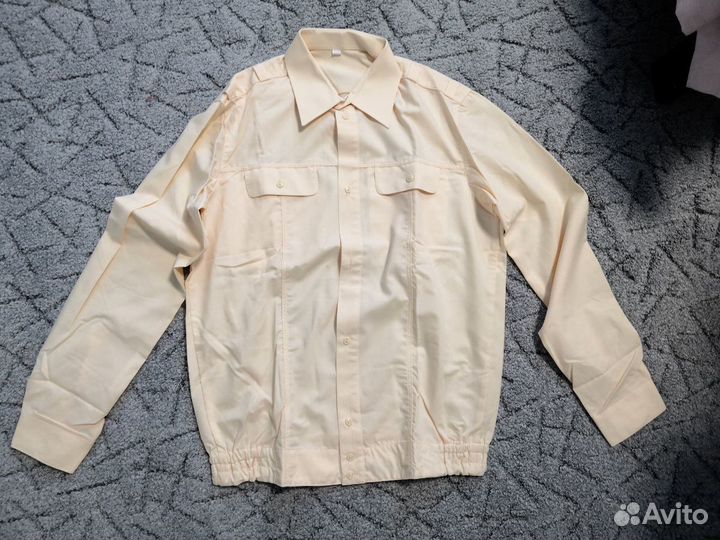 Рубашка кремовая. Военная. Тип А