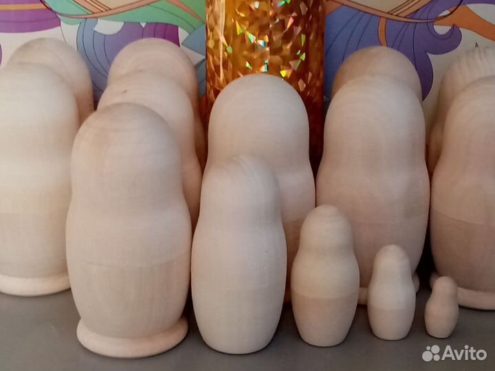 Матрёшки для росписи