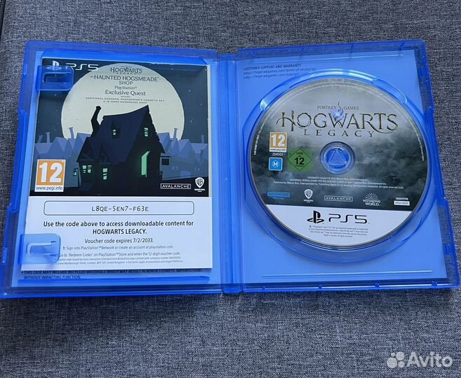 Hogwarts legacy ps5 диск