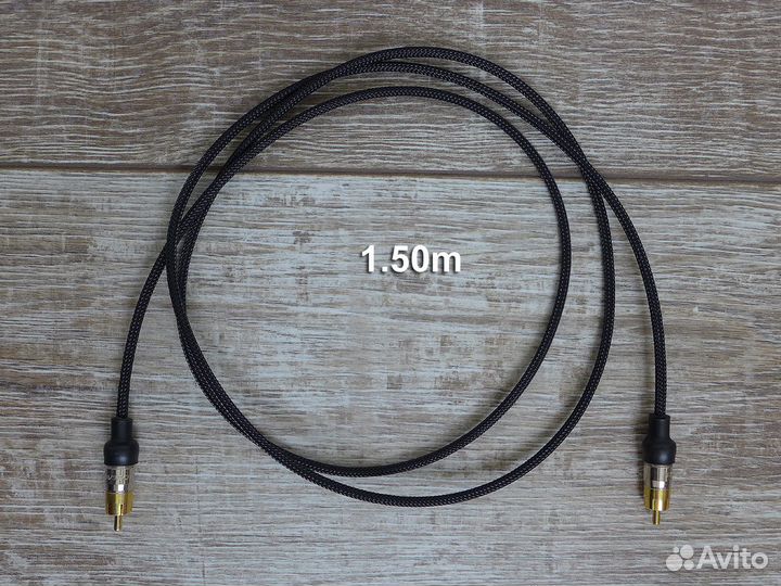 Цифровой коаксиальный Audioquest 1-3м кабель spdif