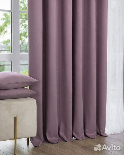 Комплект штор канвас Эдем Античная роза