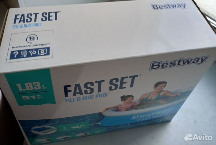 Новый бассейн Bestway 2022г