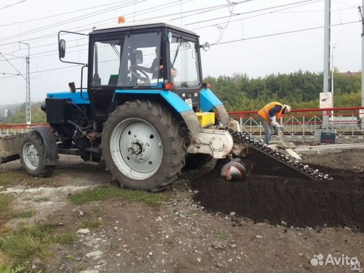 Траншеекопатель, грунторез бара