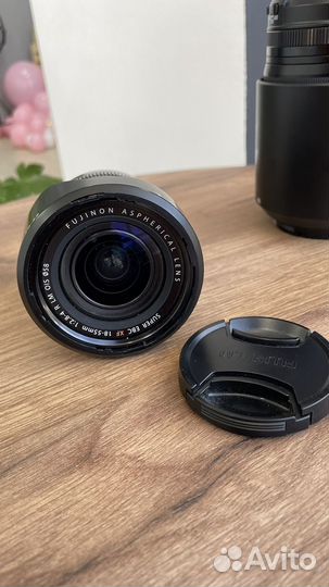 Объектив на fujifilm Fujinon XF 18-55mm F2.8-4 R