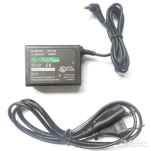 Блок Питания 5V-1,5A для Sony PSP 1000 /2000 /3000