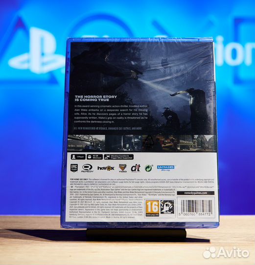Диск Alan Wake Remastered PS5