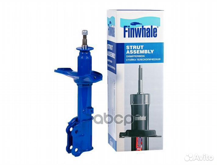 Амортизатор пер. лев. масляный c ABS Accent(99