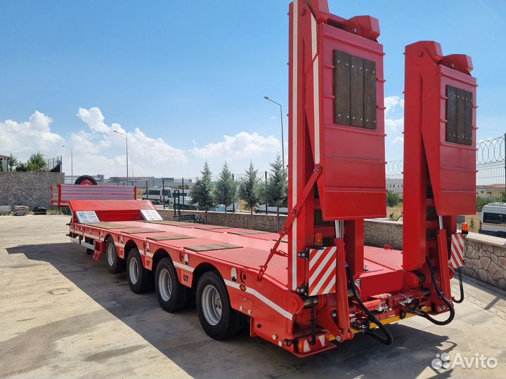 Полуприцеп трал (тяжеловоз) Gurlesenyil четырехосный, 2023
