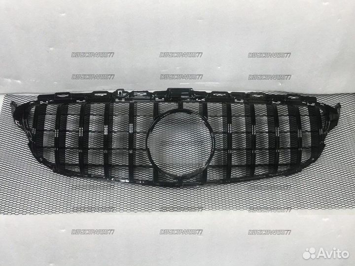Решетка w205 c205 дорестайл GT AMG line panamerica