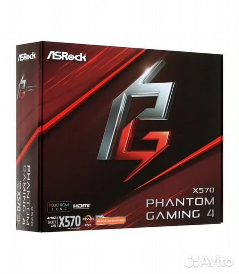 Материнская плата ASRock X570 Phantom Gaming 4