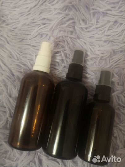 Пустые флаконы с распылителем