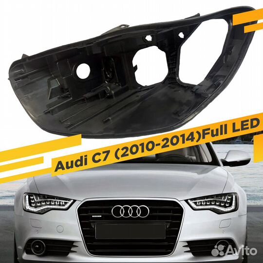 Корпус Левой фары для Audi A6 C7 (2010-2014) Full