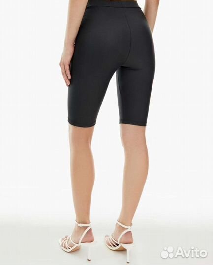 Велосипедки из матовой экокожи М и L