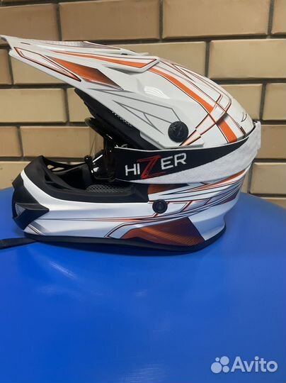 Детский кроссовый шлем