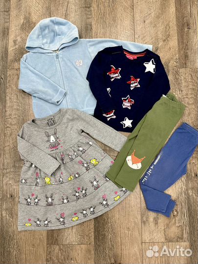 Пакет вещей для девочки 92-98