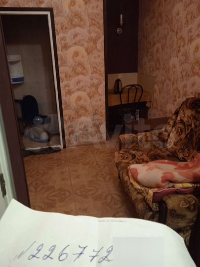 Комната 15 м² в 1-к., 1/2 эт.