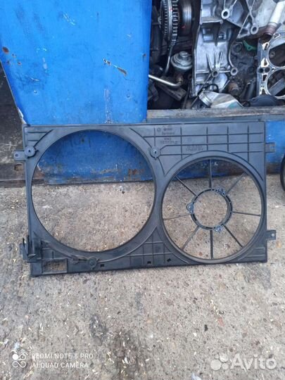 Гольф 4 Октавия А4 Диффузор 1J0 121 207T