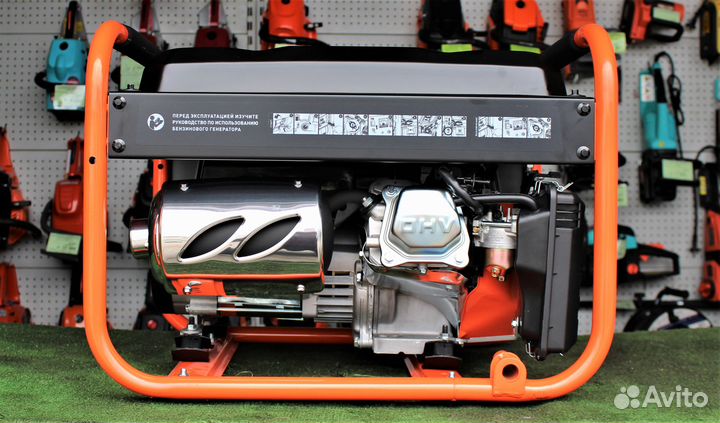 Генератор Бензиновый carver PPG-3900