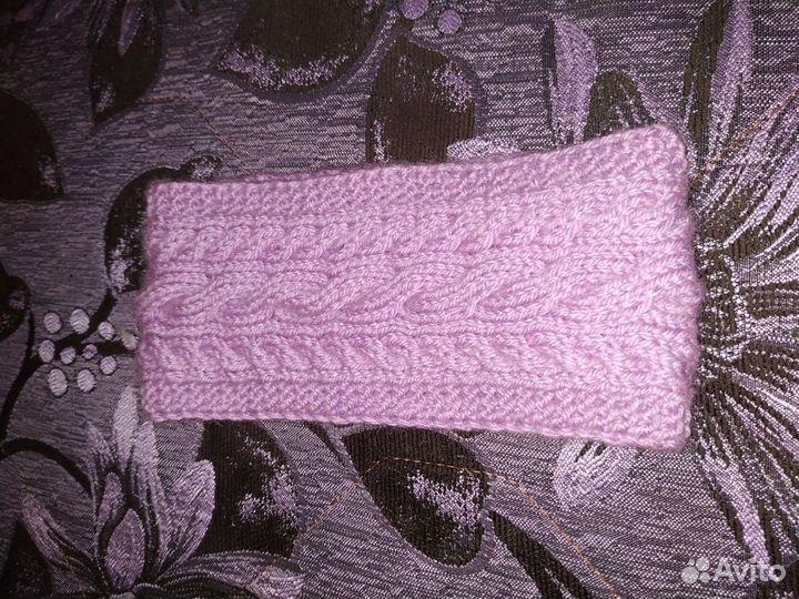 Вязаные повязки на голову