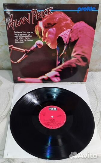 Alan Price Profile 1980 Germany Ориг LP