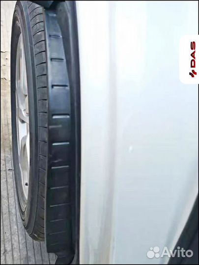 Подкрылки для задних колёс Toyota Highlander / Тойота Хайлендер 2014-2018 г.в