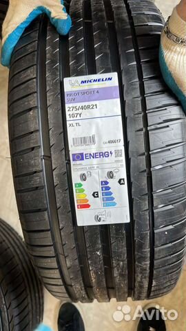 Michelin Pilot Sport 4 SUV 275/40 R21 107Y