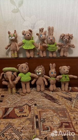 Амигуруми вязаные из ниток