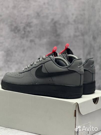 Кроссовки Nike Air Force 1 Grey (Арт.62278)