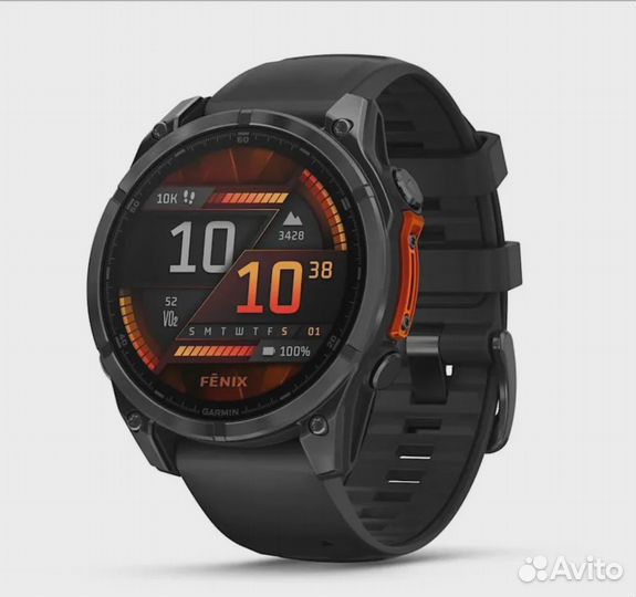 Часы Garmin Fenix 8 47 мм amoled (010-02904-00)