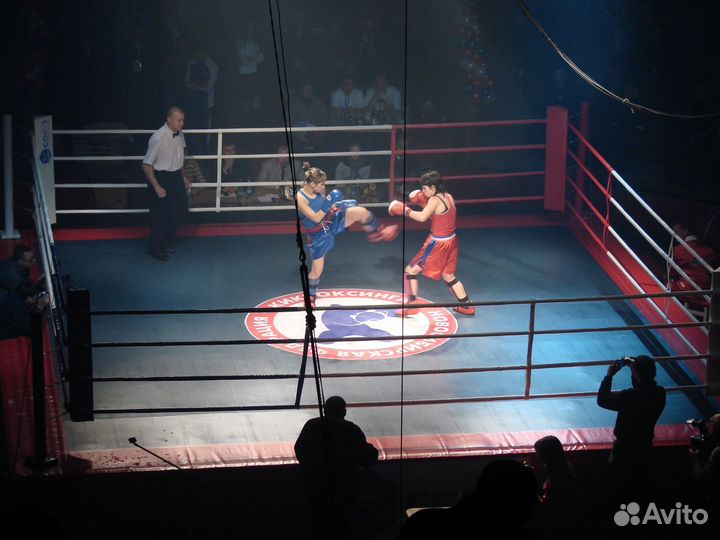 Ринг боксерский напольный на раме рнр1